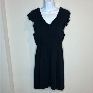 Roxy Elegant Black Mini Dress